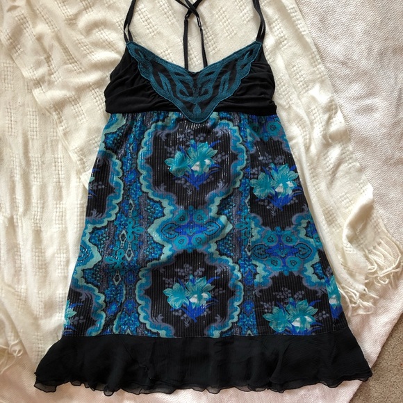 Free People Flounce Hem Dress - Picture 4 of 7